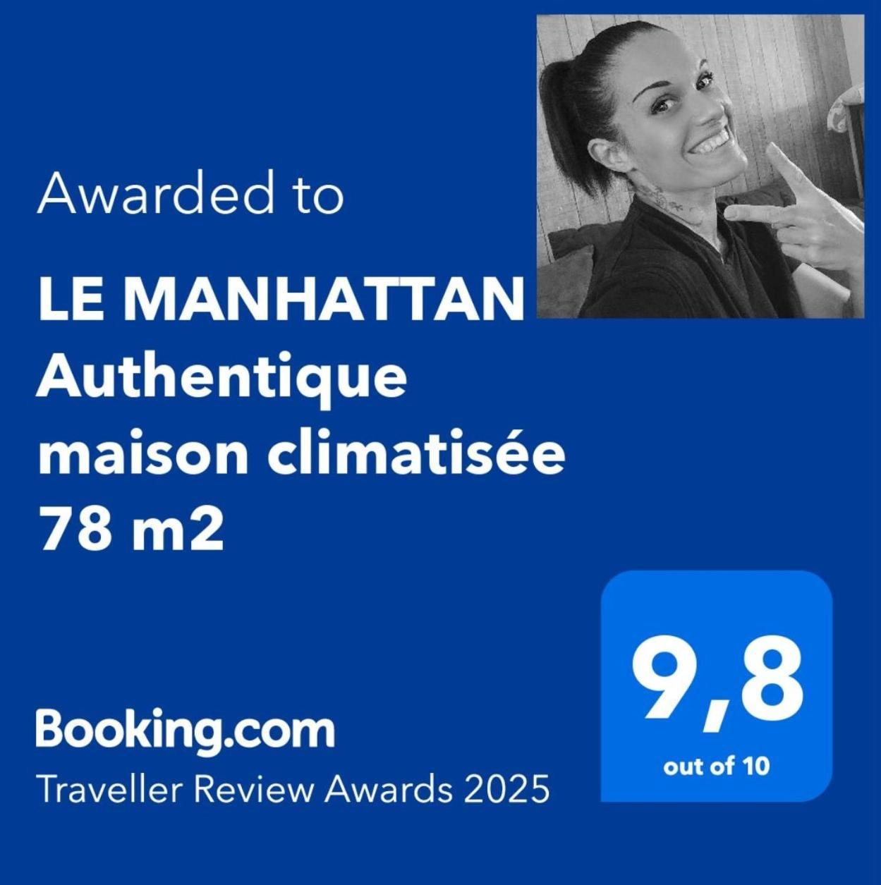 Le Manhattan Authentique Maison Climatisee 78 M2 Brasles Екстер'єр фото
